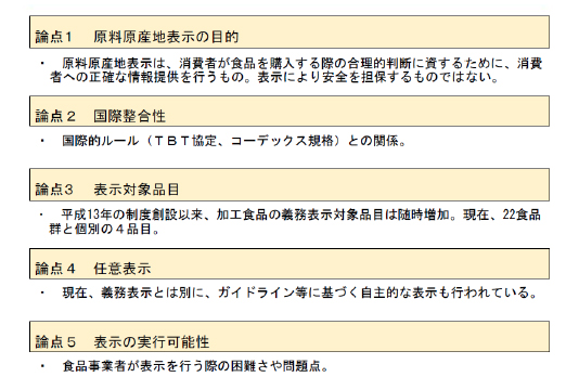 過去の検討における論点・課題