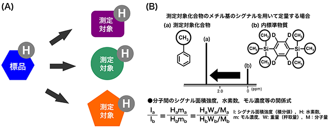 図1　<sup>1</sup>H-qNMRの原理